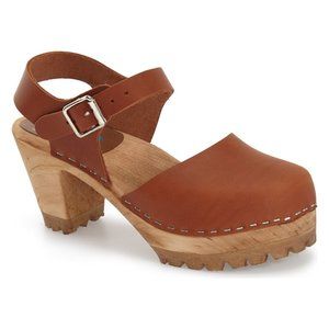 MIA Abba Clog Mules Shoes EU 40 US 10 Brown Like New